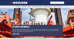 Desktop Screenshot of houlderltd.com